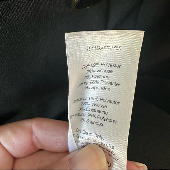Veronica Beard Doreen Suit Black Mini Dress SZ US 4 - Picture 7 of 8